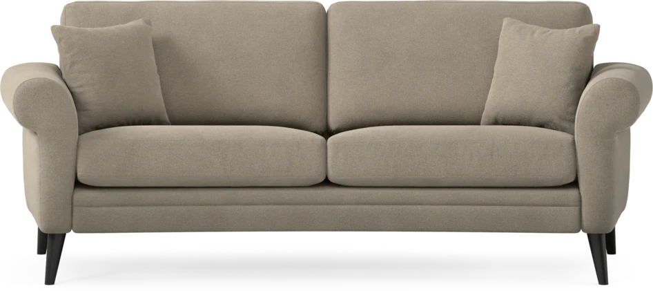 Eden - 2,5-sits soffa svängd - Beige