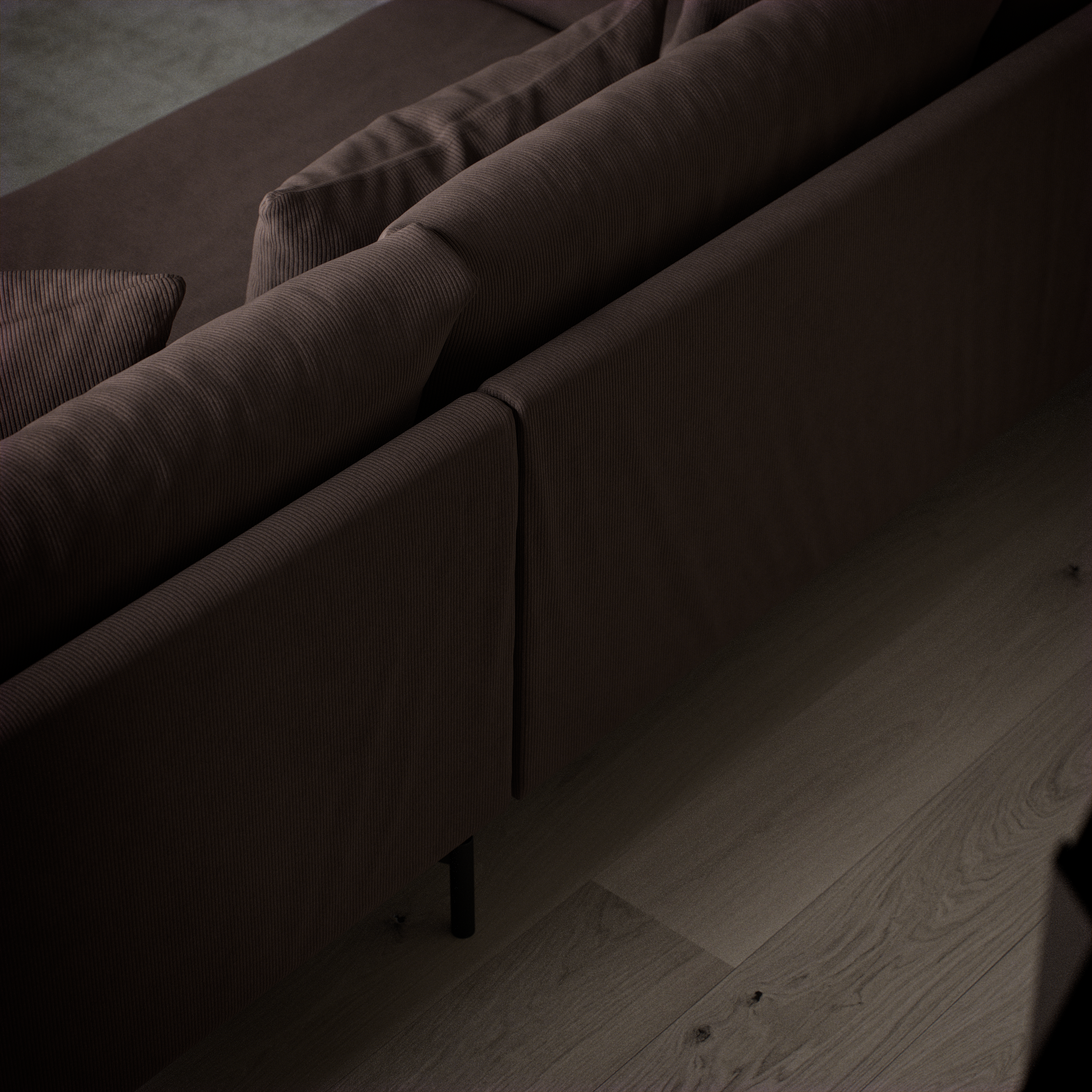 Harper - 3-sits soffa med divan höger - inspiration