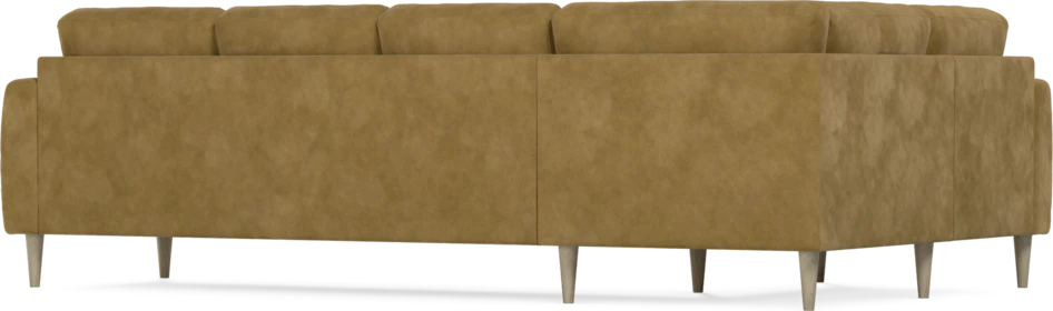 Eden - Hörnsoffa, 1+3-sits - Gul