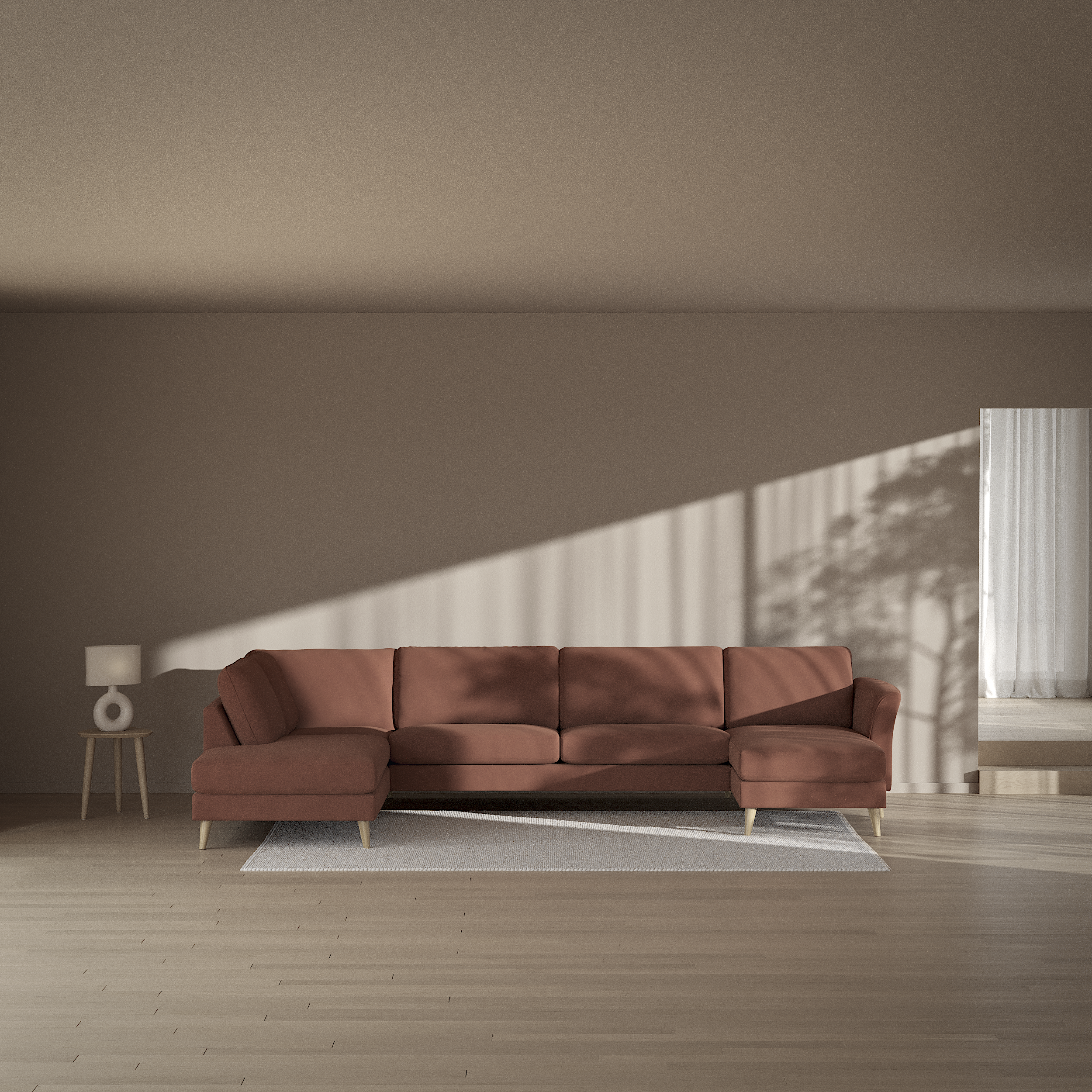 Bridge - 3-sits soffa med divan vänster och schäslong höger - inspiration