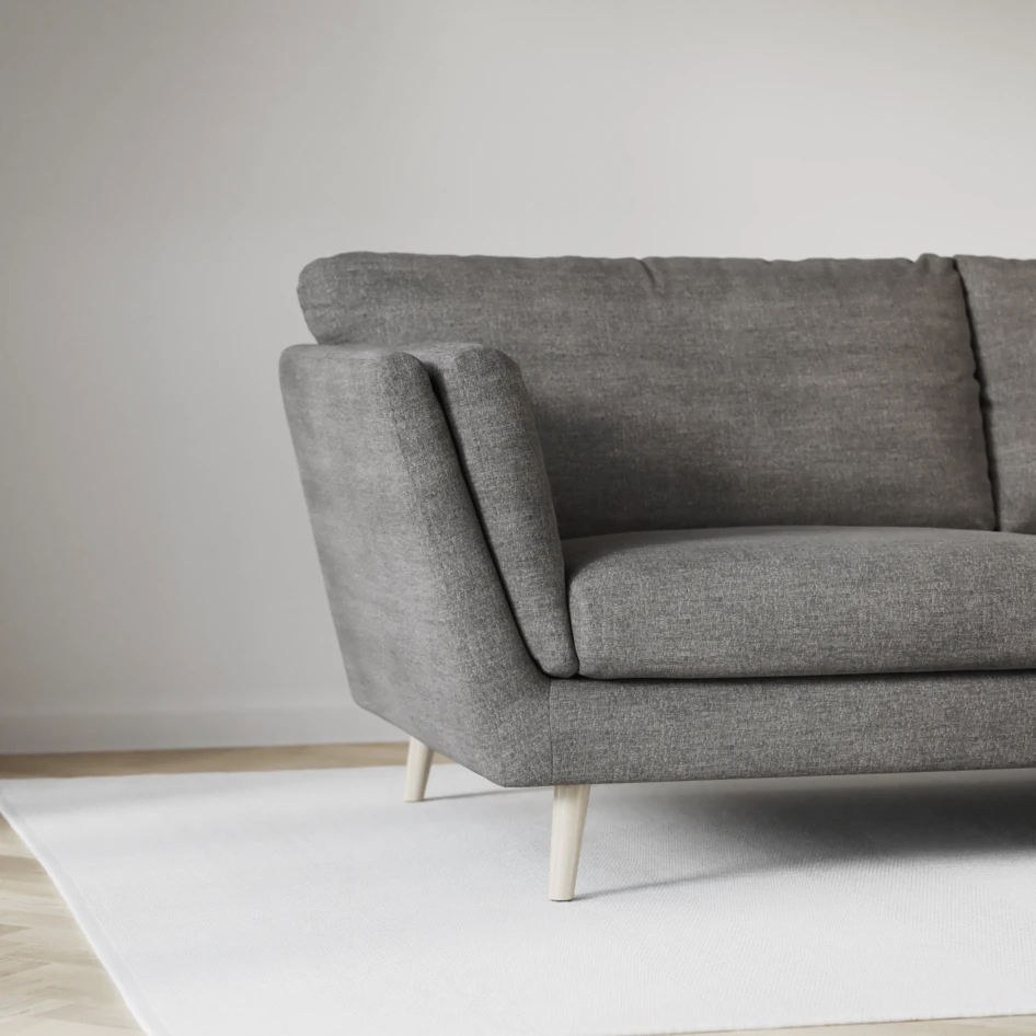 Madison Lux - Hörnsoffa 2+3-sits, hörn 1 - Grå