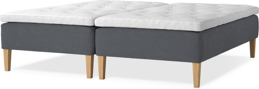 Delux Sense - Ramsäng, dubbelsäng med bäddmadrass