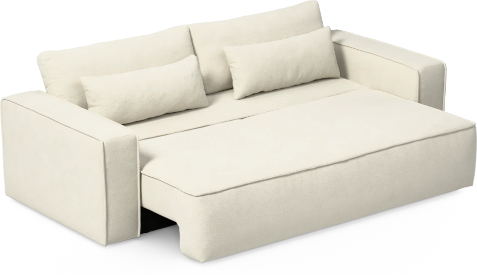 Ide - Bäddsoffa 3-sits - Vit