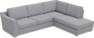 Friday - 2,5-sits soffa med divan höger - Grå
