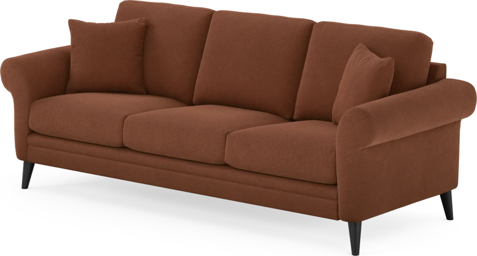 Eden - 3-sits soffa - Orange