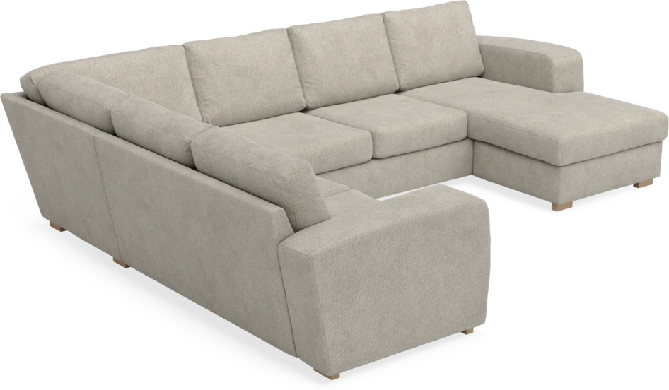 Friday - Hörnsoffa, 2+3-sits med schäslong höger - Beige