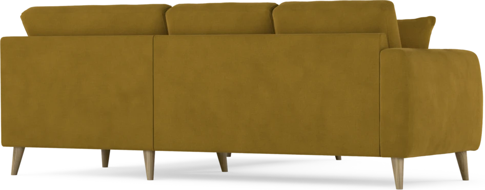 Eden - Hörnsoffa, 2+2-sits - Gul
