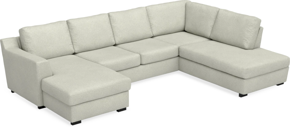 Friday - 3-sits soffa med schäslong vänster och divan höger - Beige
