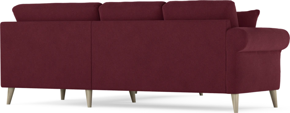 Eden - Hörnsoffa, 2+2-sits - Röd