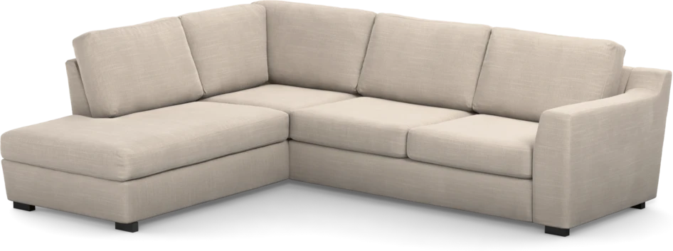 Friday - 2,5-sits soffa med divan vänster - Beige