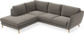 Madison - 2-sits soffa med divan vänster - Grå