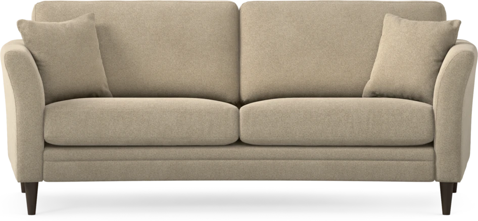 Eden - 2,5-sits soffa svängd - Beige