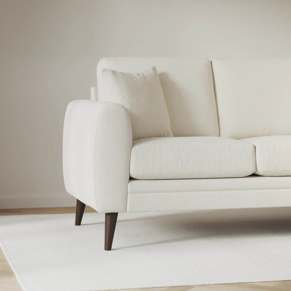 Eden - 2,5-sits soffa - Vit