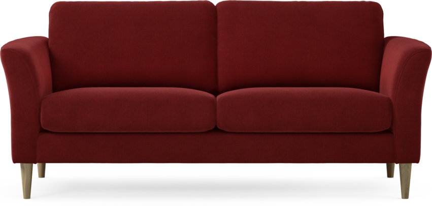 Bridge - 2-sits soffa - Röd