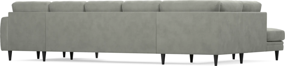 Eden - 3-sits soffa med divan vänster och schäslong höger - Grå