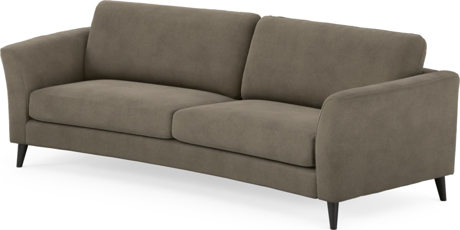 Bridge - 3-sits soffa svängd - Beige