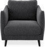 Madison Lux - Fåtölj, 70 cm - Svart