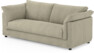 Cherrie - 2,5-sits soffa, hel dyna och kappa - Beige