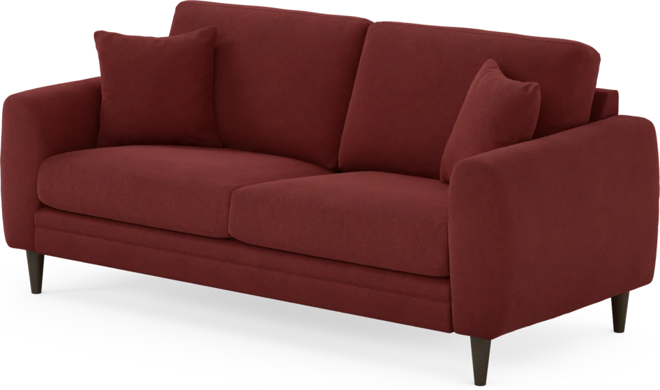Eden - 2,5-sits soffa - Röd