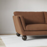 Madison - 3-sits soffa med divan vänster - Brun