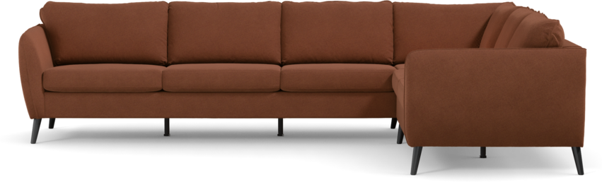 County - Hörnsoffa, 3+2-sits - Orange