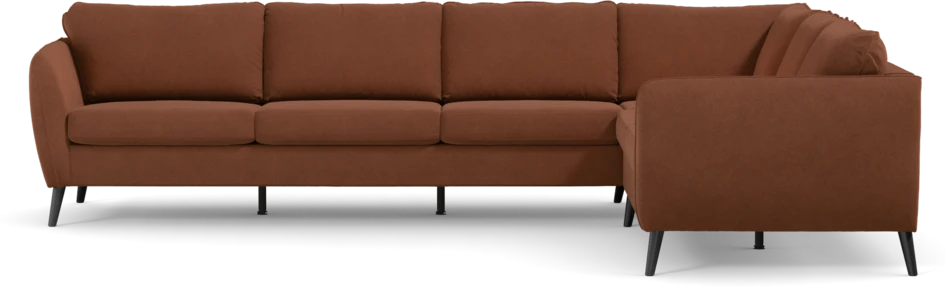 County - Hörnsoffa, 3+2-sits - Orange