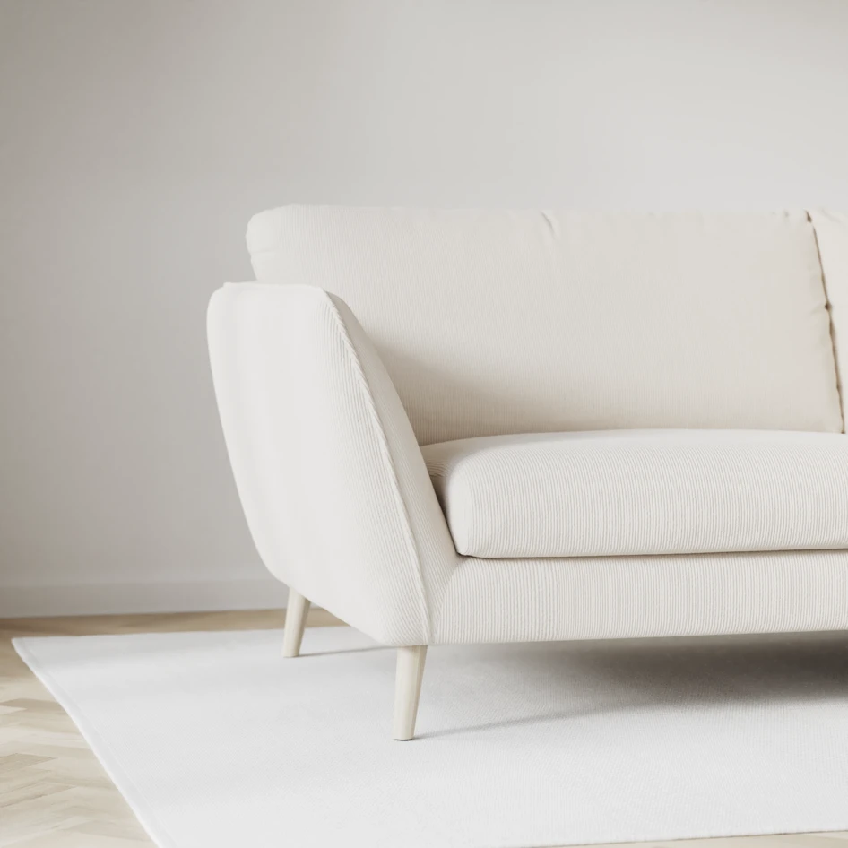 Madison Lux - Hörnsoffa med schäslong höger - Beige