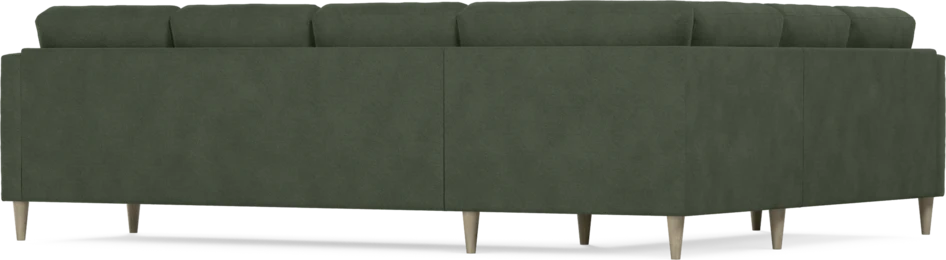 Eden - Hörnsoffa, 2+3-sits - Grön