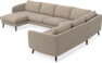 Madison - Hörnsoffa med schäslong vänster - Beige