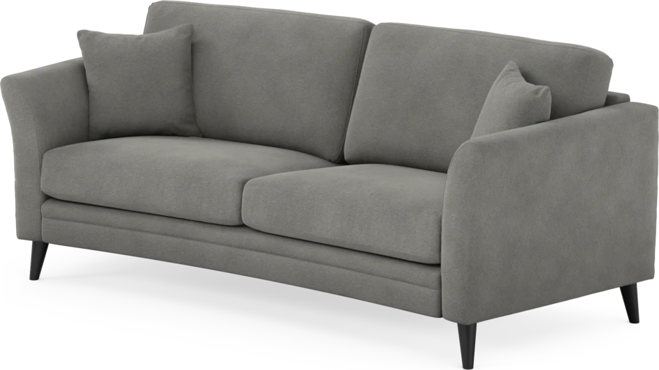 Eden - 2,5-sits soffa svängd - Grå