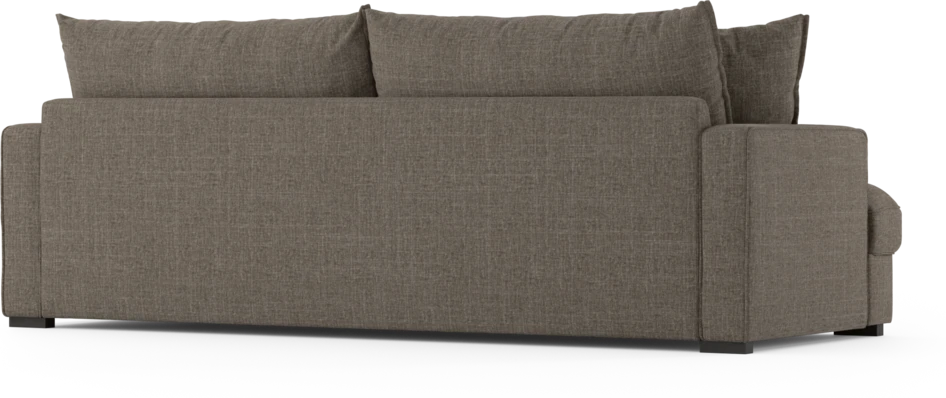 Mila - 4-sits soffa - Brun