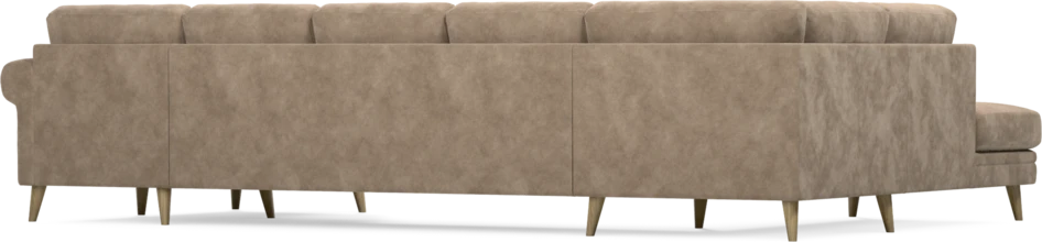 Eden - 3-sits soffa med divan vänster och schäslong höger - Beige