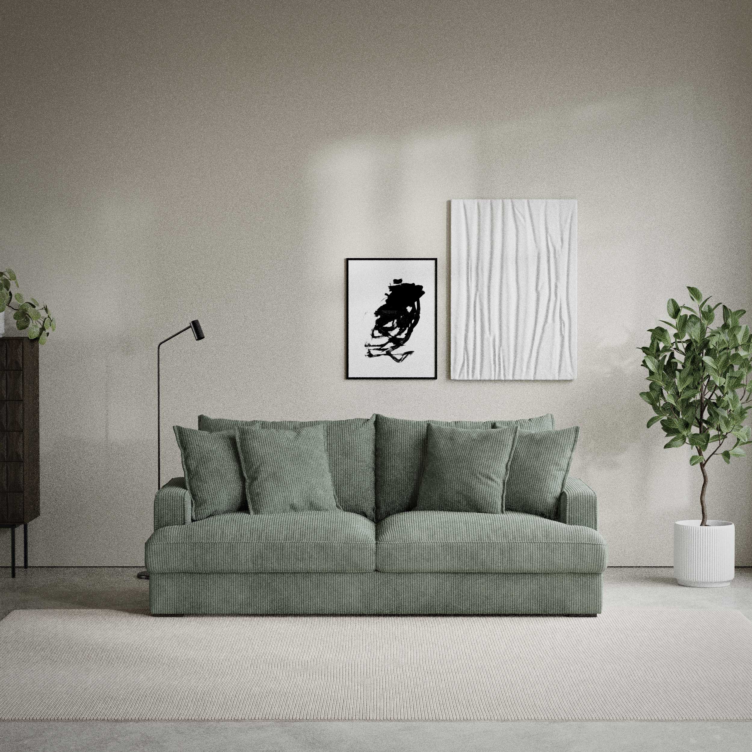 Mila - 3-sits soffa - inspiration