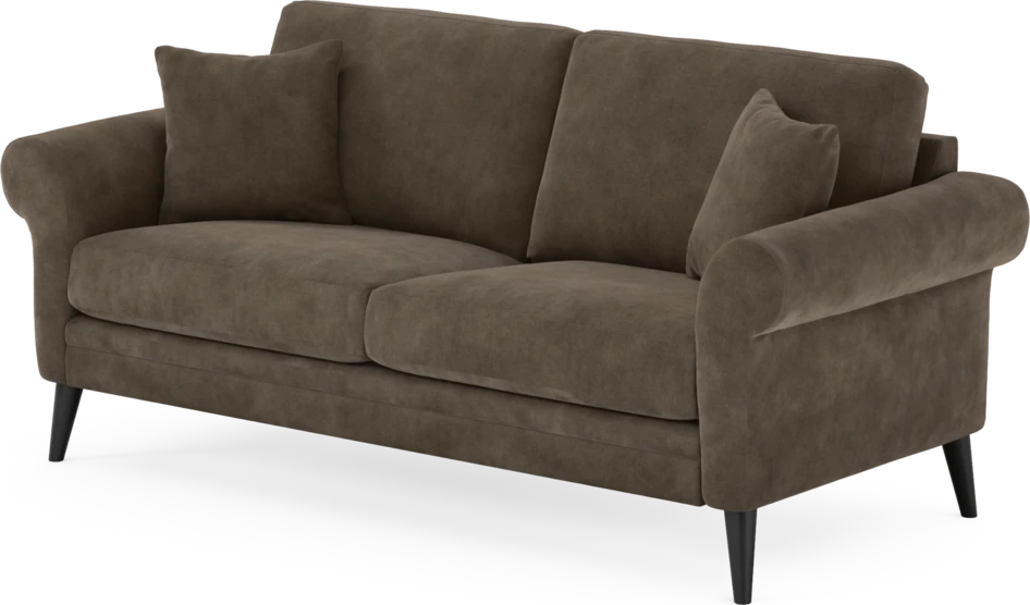 Eden - 2,5-sits soffa - Brun