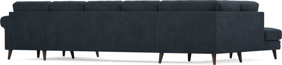 Eden - 3-sits soffa med divan vänster och schäslong höger - Blå