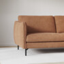 Madison - 2-sits soffa med schäslong höger - Orange
