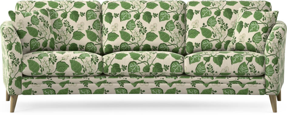 Eden - 3-sits soffa svängd - Flerfärgad