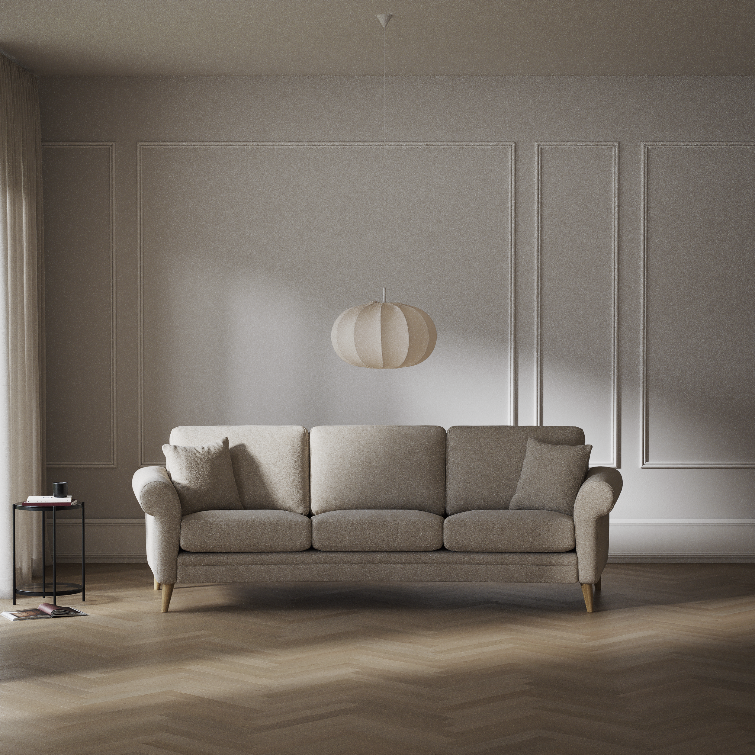 Eden - 3-sits soffa svängd - inspiration