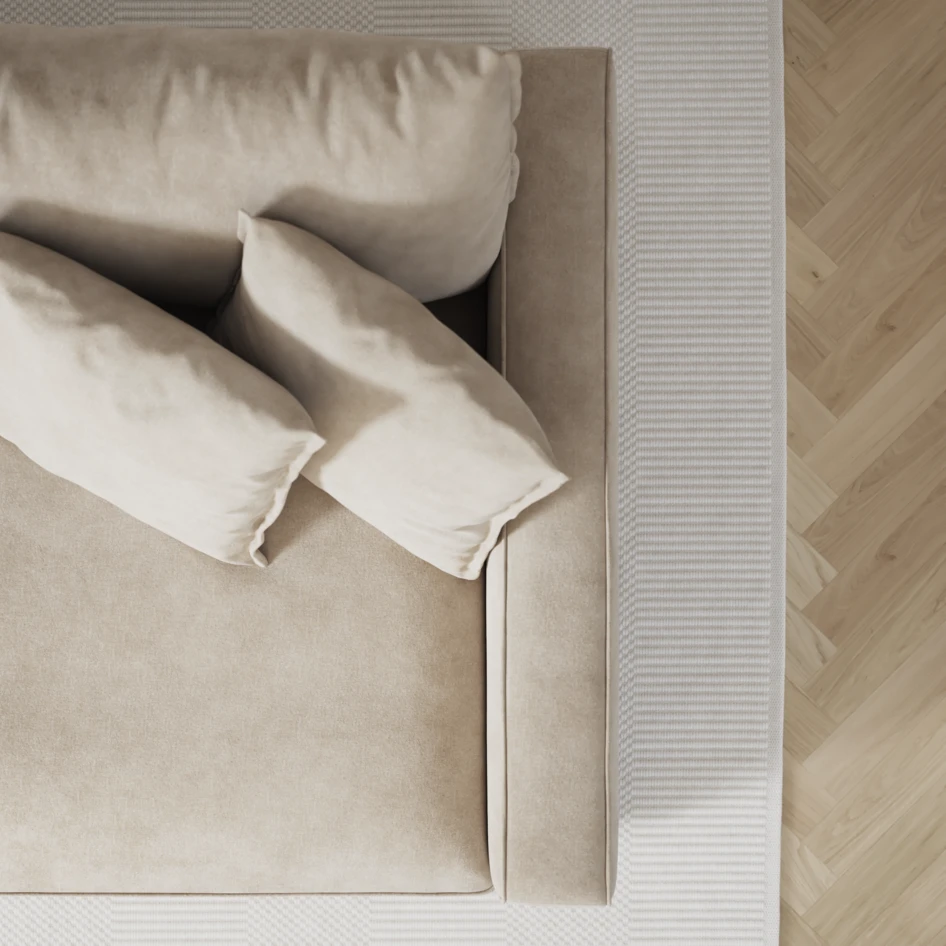 Rossi - 2-sits - Beige