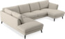 Madison Lux - 2-sits soffa med divan vänster och schäslong höger - Beige