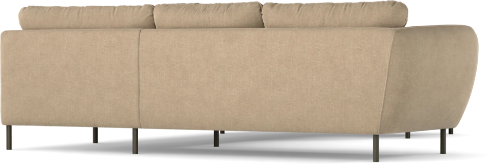 Madison Lux - Hörnsoffa med schäslong höger - Beige