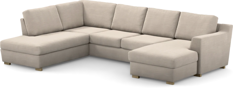 Friday - 3-sits soffa med divan vänster och schäslong höger - Beige