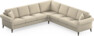 Eden - Hörnsoffa, 3+3-sits - Beige