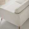 Madison Lux - 2-sits soffa med schäslong vänster och divan höger - Vit