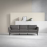 County - 3-sits soffa - Brun
