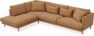 Harper - 3-sits soffa med divan vänster - Gul