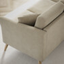 Eden - 3-sits soffa svängd - Beige