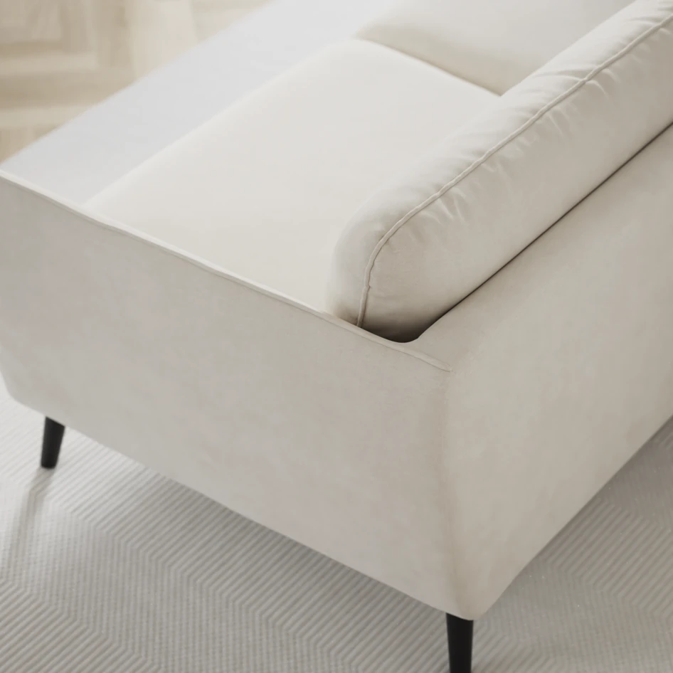 Madison Lux - 3-sits soffa - Vit