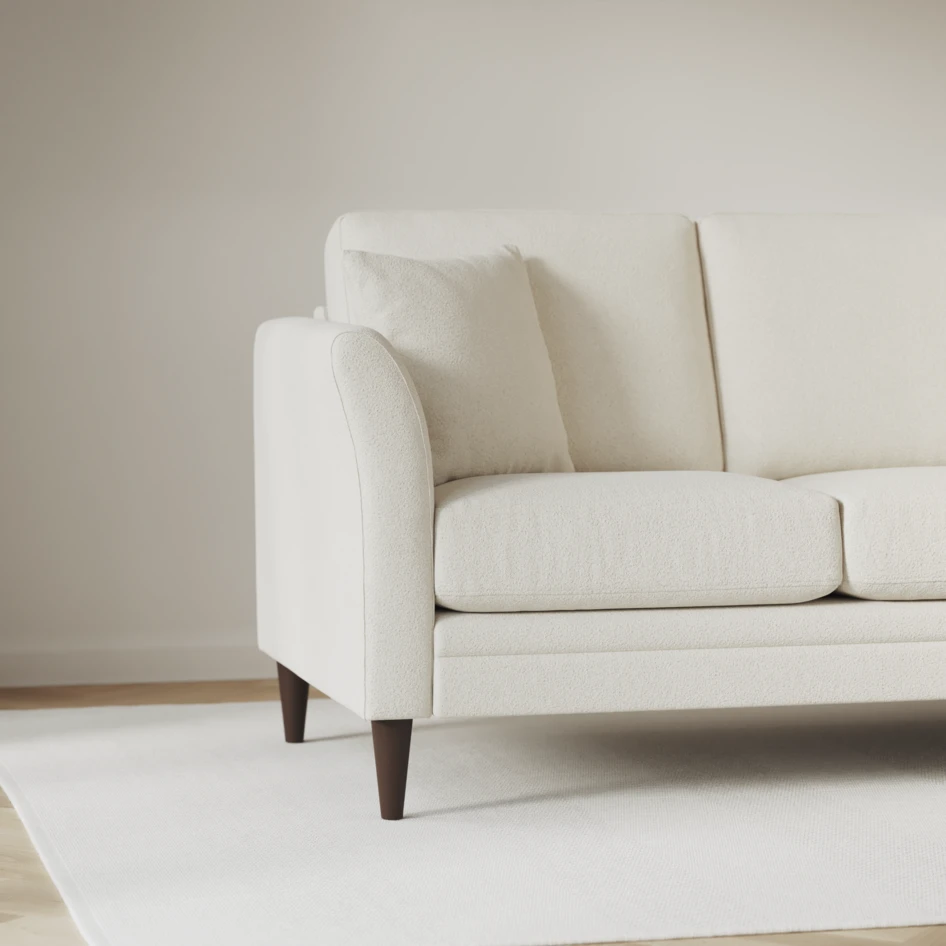 Eden - 2,5-sits soffa - Vit