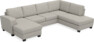 Friday - 3-sits soffa med schäslong vänster och divan höger - Beige